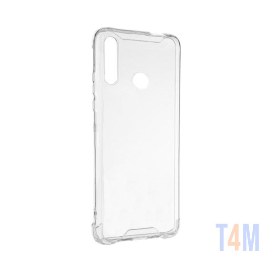 Funda de Silicona con Esquinas Duras para Huawei P Smart Z/Y9 Prime 2019 Transparente